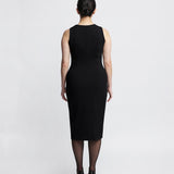 MICHELLE MIDI DRESS / BLACK